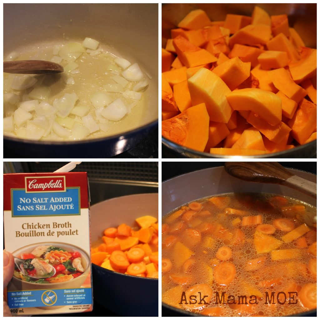 Butternut Soup Collage