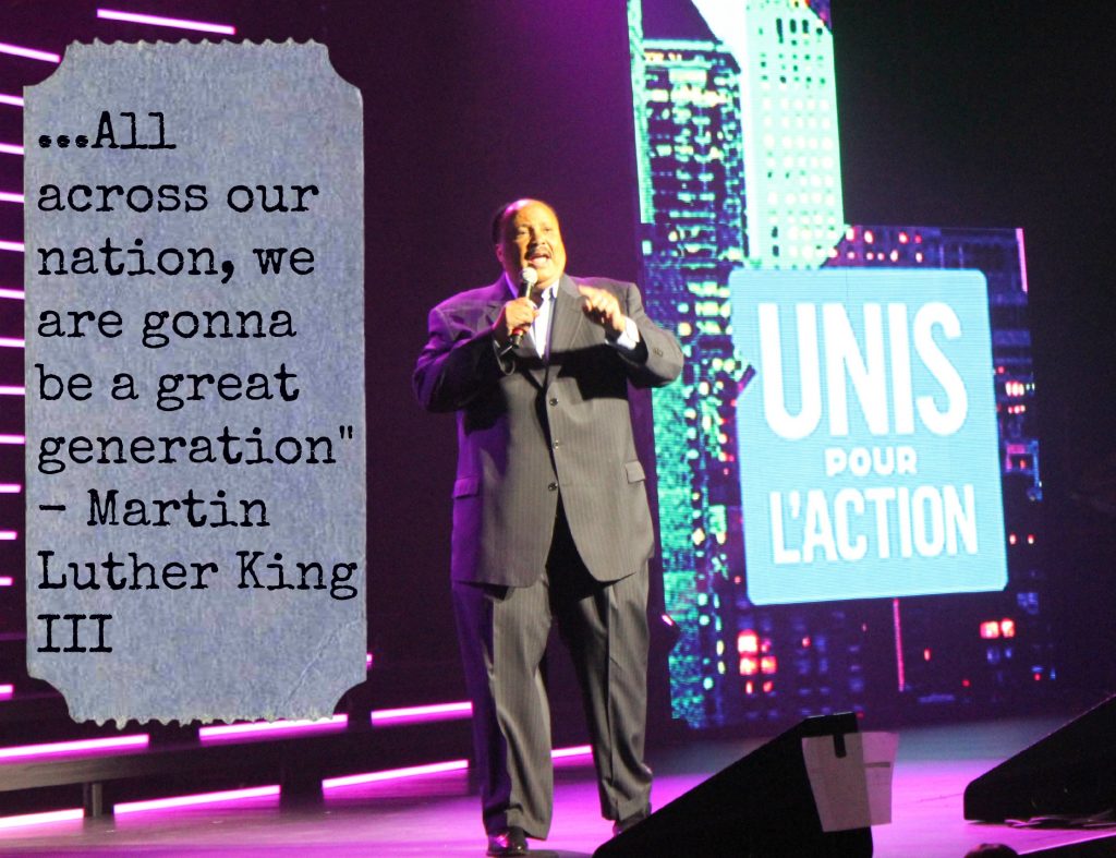 WeDay Mtl MLKIII quote