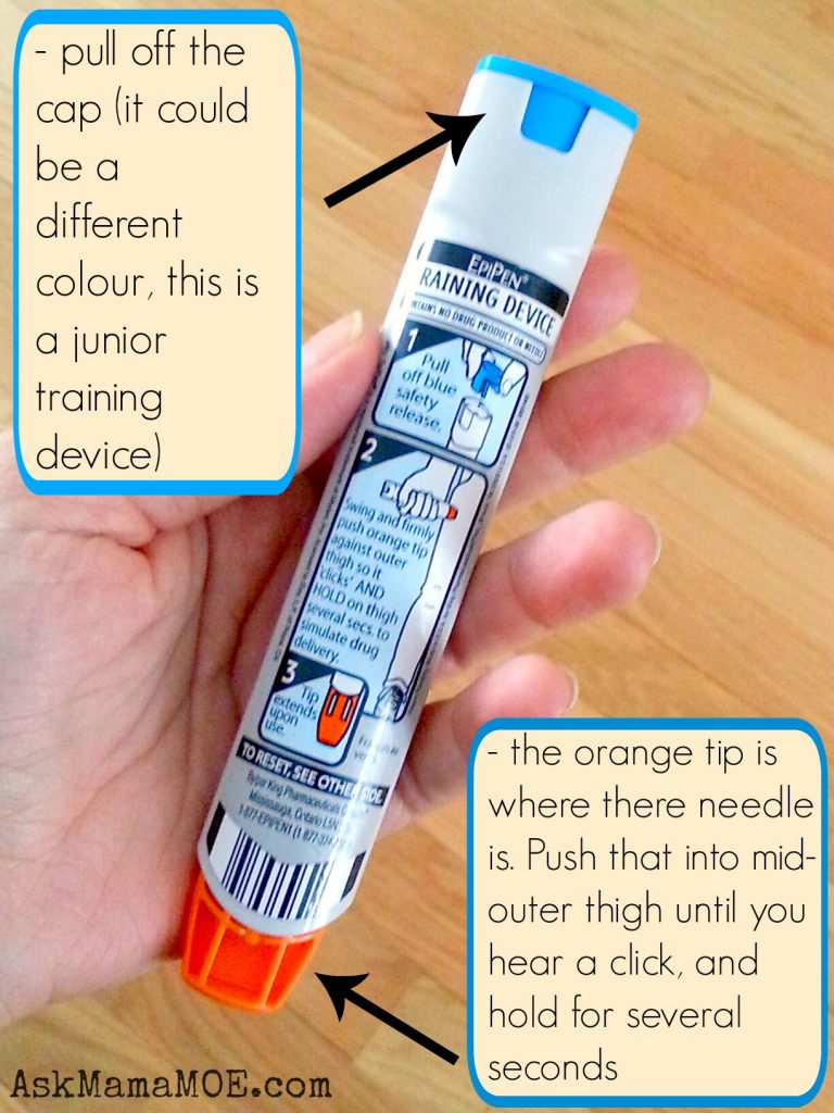 How to use an EpiPen