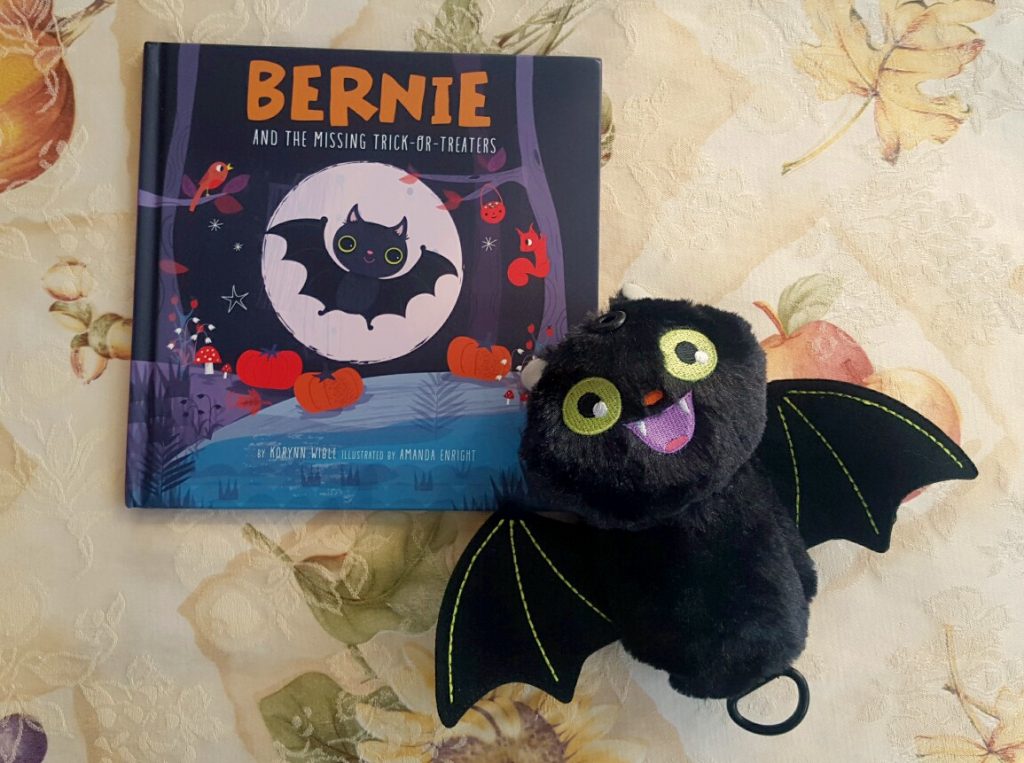 Hallmark Bernie book and bat